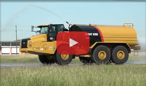 Spray King Water Truck Video